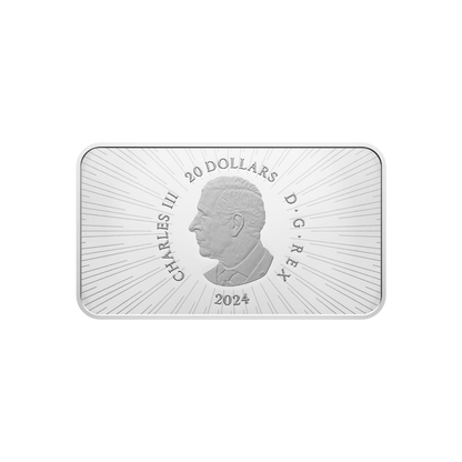 LANGENBURG EVENT Unexplained Phenomena Silver Coin $20 Canada 2024