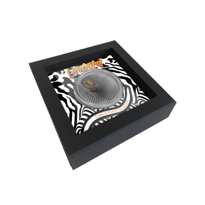 LEOPARD Camouflage of Nature 3 Oz Silver Coin $20 Palau 2024