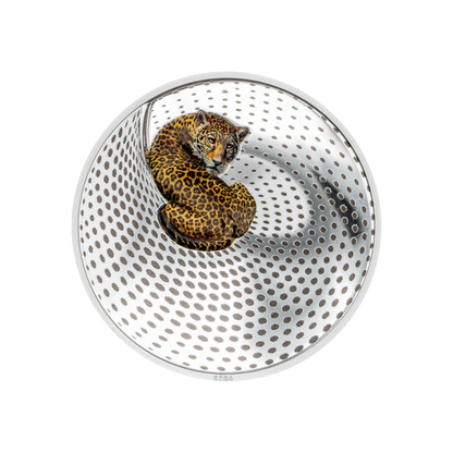 LEOPARD Camouflage of Nature 3 Oz Silver Coin $20 Palau 2024