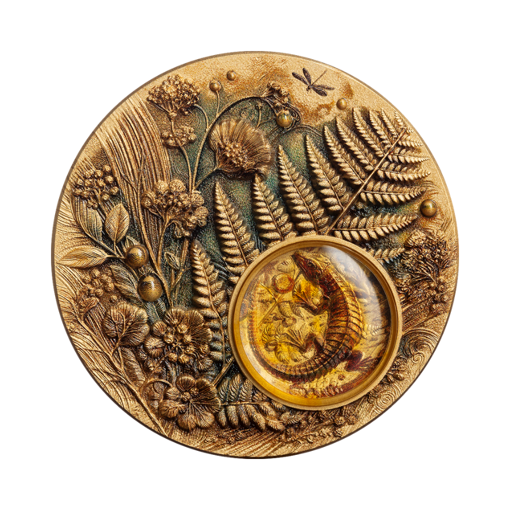Lizard Amber Mirage 2 Oz Silver Coin 2026 MINT XXI