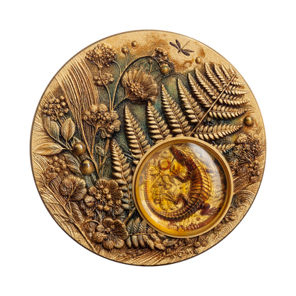 Lizard Amber Mirage 2 Oz Silver Coin 2026 MINT XXI