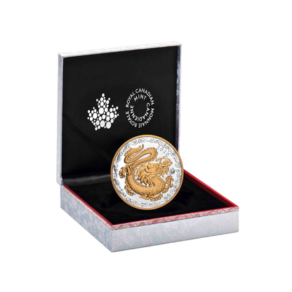 LUCKY DRAGON 1/2 Kilo Silver Coin $125 Canada 2020