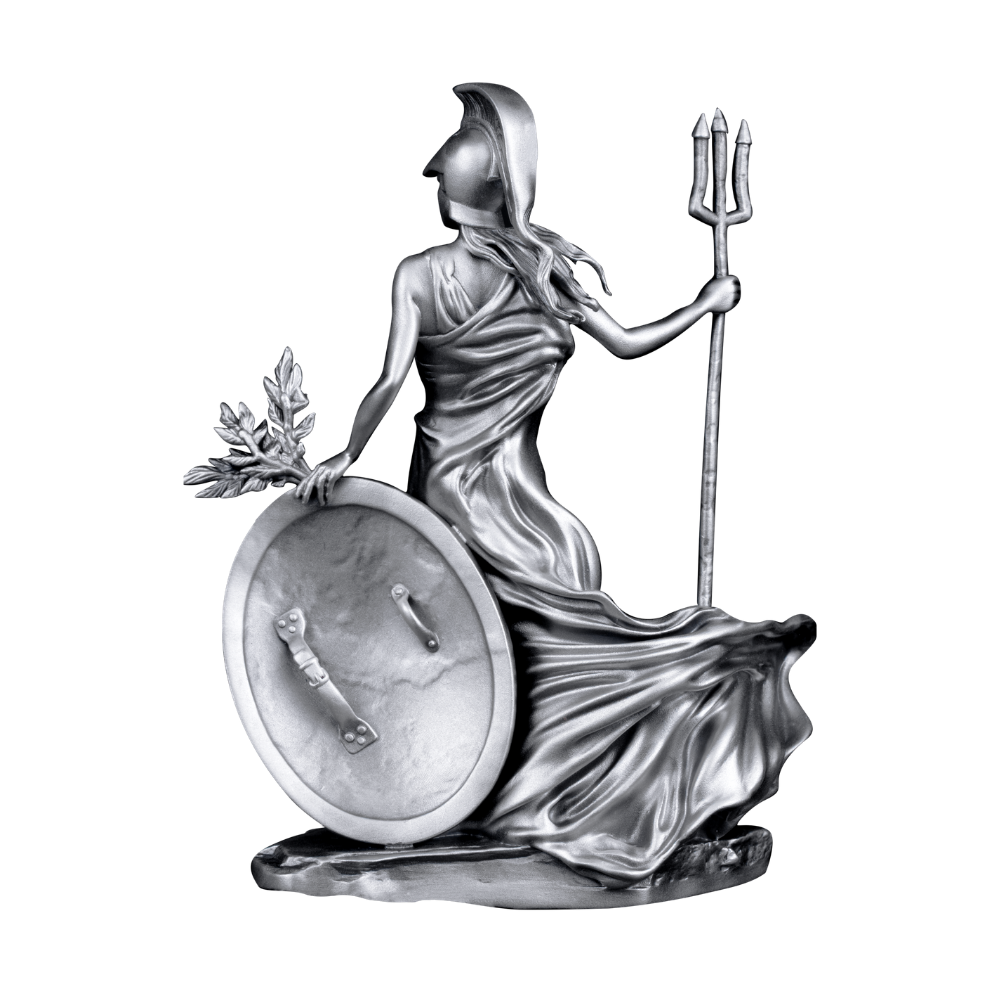 Lady Britain 3D 3 Oz Silver Coin 2027 MDM