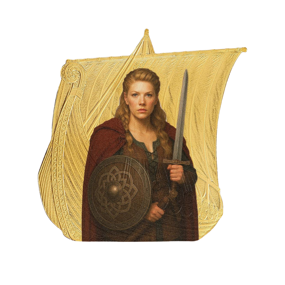 Lagertha Sail with the Vikings 1 Oz Silver Coin 2026 Power Coin