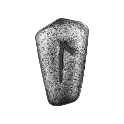 Laguz Cast Rune 1 Oz Silver Cast Bar 2024 Germania Mint