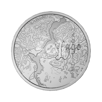 Lake Maggiore Swiss lakes Series Silver Proof Coin 2025 Swissmint