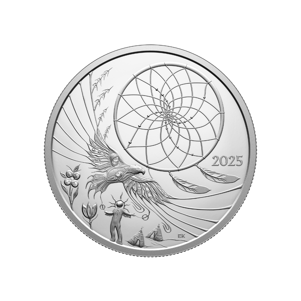 Legend of the Dreamcatcher 1 Oz Fine Silver Coin Canada 2025 ROYAL CANADIAN MINT