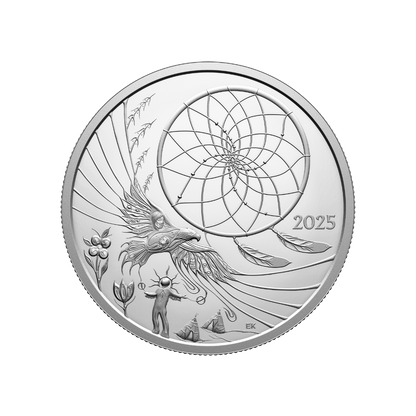 Legend of the Dreamcatcher 1 Oz Fine Silver Coin Canada 2025 ROYAL CANADIAN MINT