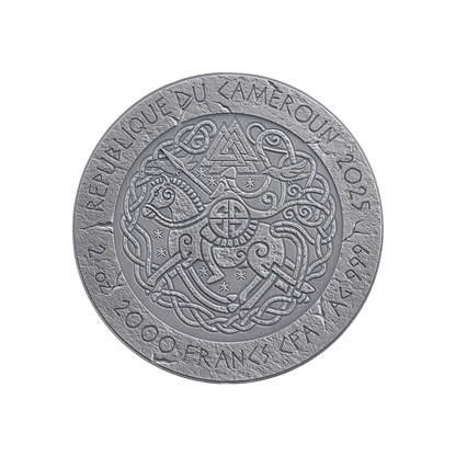 Leif Eriksson Way to Valhalla 2 Oz Silver 2025