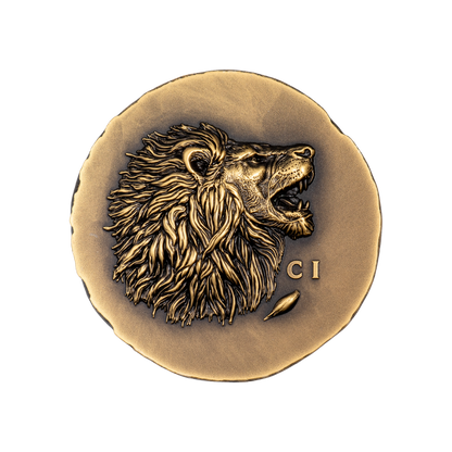 Leon Numismatic Icons 1 Oz Gold Coin $250 Cook Islands 2025