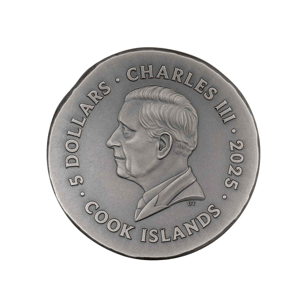 Leon Numismatic Icons 1 Oz Silver Coin $5 Cook Islands 2025