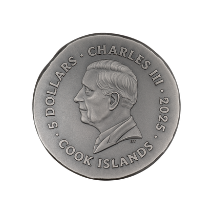 Leon Numismatic Icons 1 Oz Silver Coin $5 Cook Islands 2025