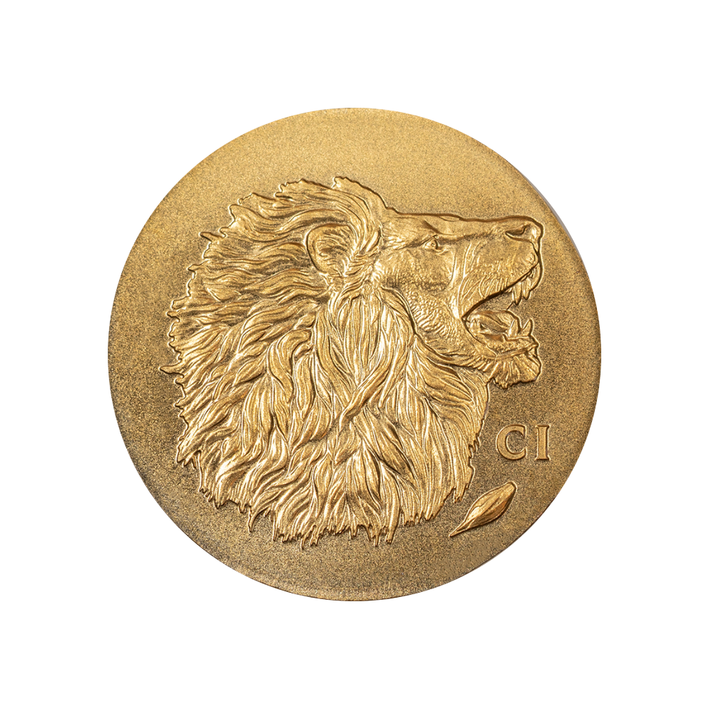 Leon Numismatic Icons Gold Coin $5 Cook Islands 2024