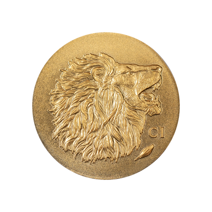 Leon Numismatic Icons Gold Coin $5 Cook Islands 2024