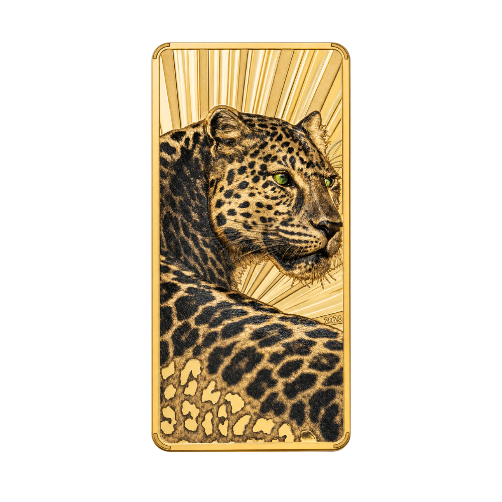 Leopard Barre De Luxe 3 Oz Silver Coin 2026 CIT