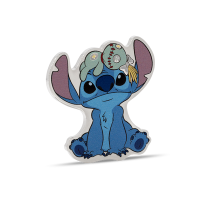 Disney Stitch Ohana Silver Coin AGORO