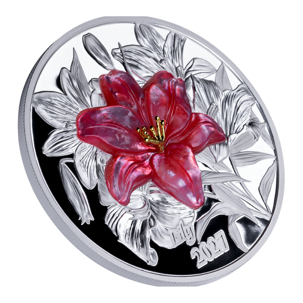 Lily 2 Oz Silver Coin 2027 MDM