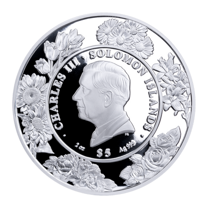 Lily 2 Oz Silver Coin 2027 MDM