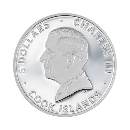 Line Art Flamingo 1 oz Silver Coin 2026