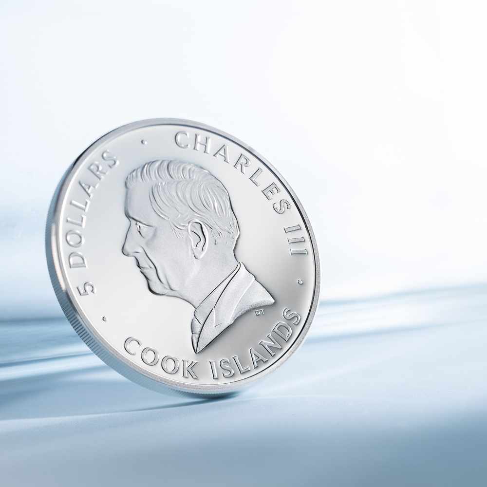 Line Art Flamingo 1 oz Silver Coin 2026