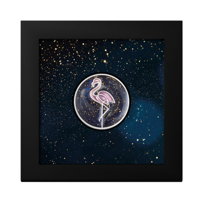 Line Art Flamingo 1 oz Silver Coin 2026