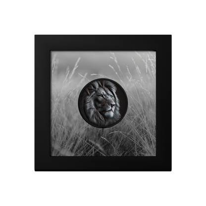 Lion Black & White 1 Oz Silver Coin 2026 CIT