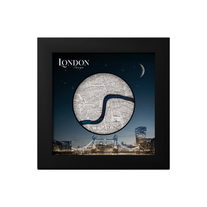 London Tiffany Art Metropolis 3 Oz Silver Coin 2023