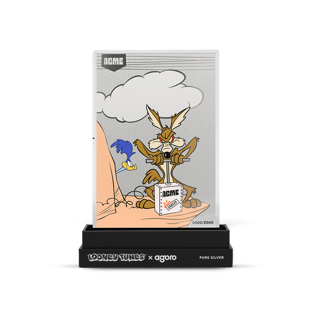 Looney Tunes™ Acme TNT Plunger Silver Collectible Foil