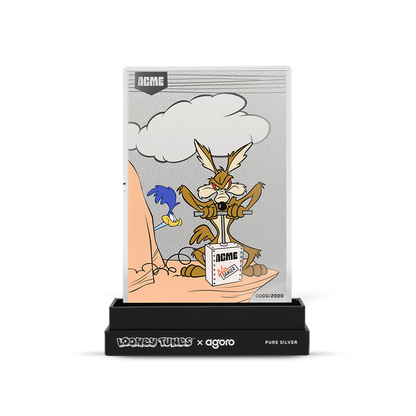 Looney Tunes™ Acme TNT Plunger Silver Collectible Foil