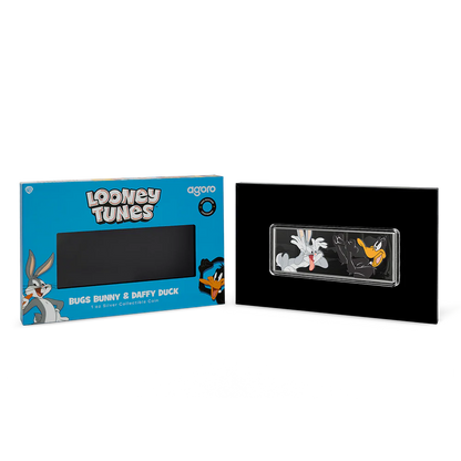 Looney Tunes™ Bugs Bunny & Daffy Duck Silver Coin AGORO