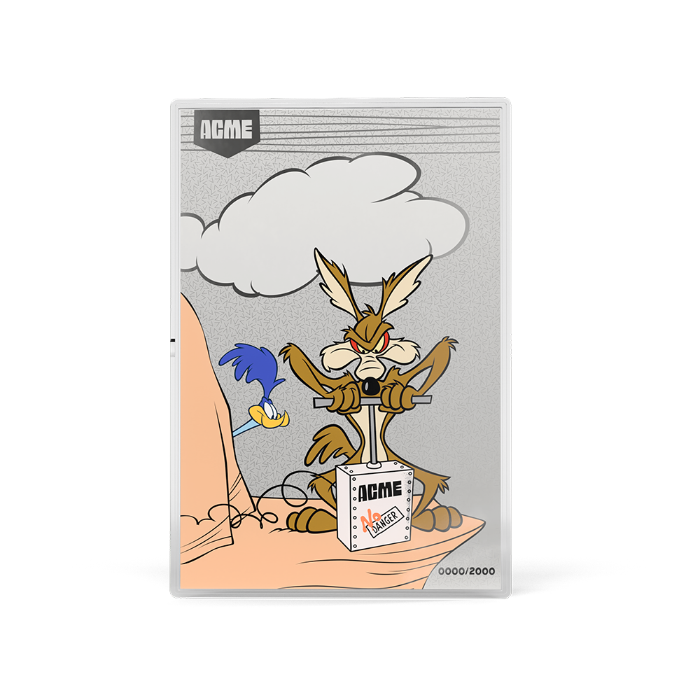 Looney Tunes™ Acme TNT Plunger Silver Collectible Foil