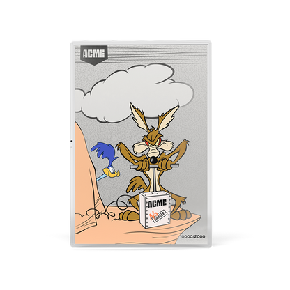 Looney Tunes™ Acme TNT Plunger Silver Collectible Foil