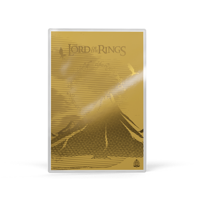 THE LORD OF THE RINGS Frodo's Journey Silver Collectible Foil AGORO
