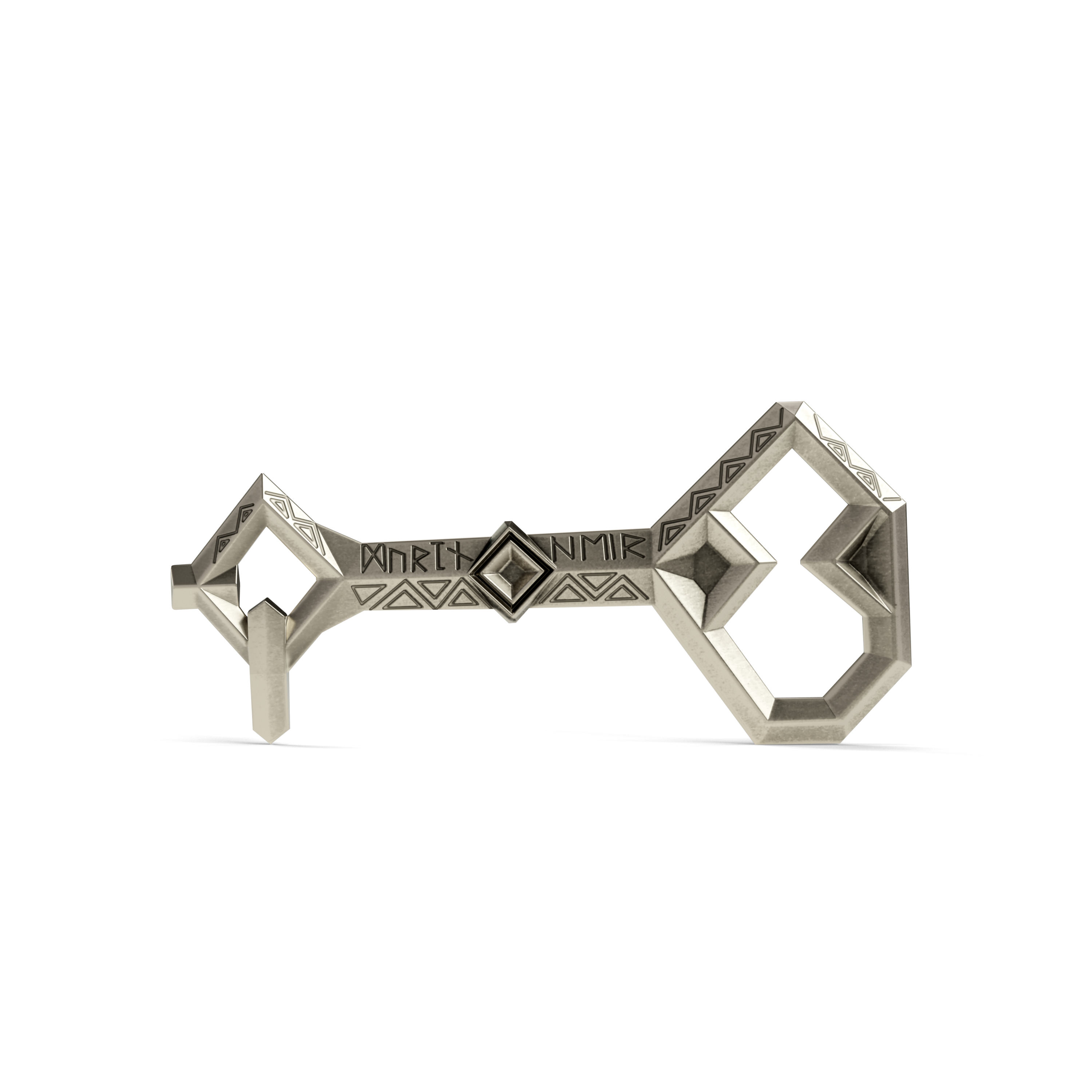 THE HOBBIT Thorin's Map and Key Silver Collectible Set AGORO