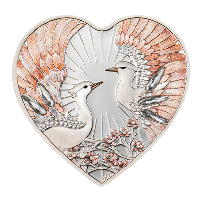 Lovebirds Brilliant Love Silver Coin 2027 CIT COIN INVEST AG