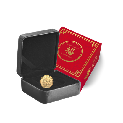 Lucky Dragon 1/20 Oz Pure Gold Coin Canada 2026 ROYAL CANADIAN MINT