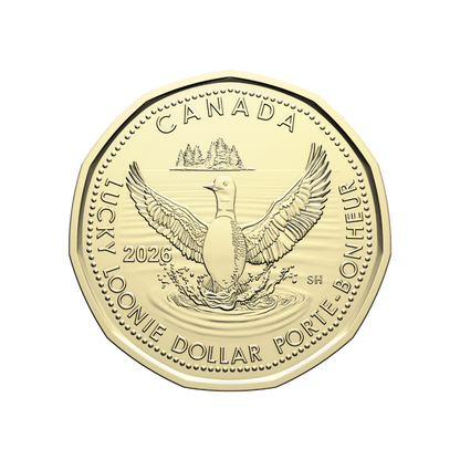 Lucky Loonie in Keychain Canada 2026 ROYAL CANADIAN MINT