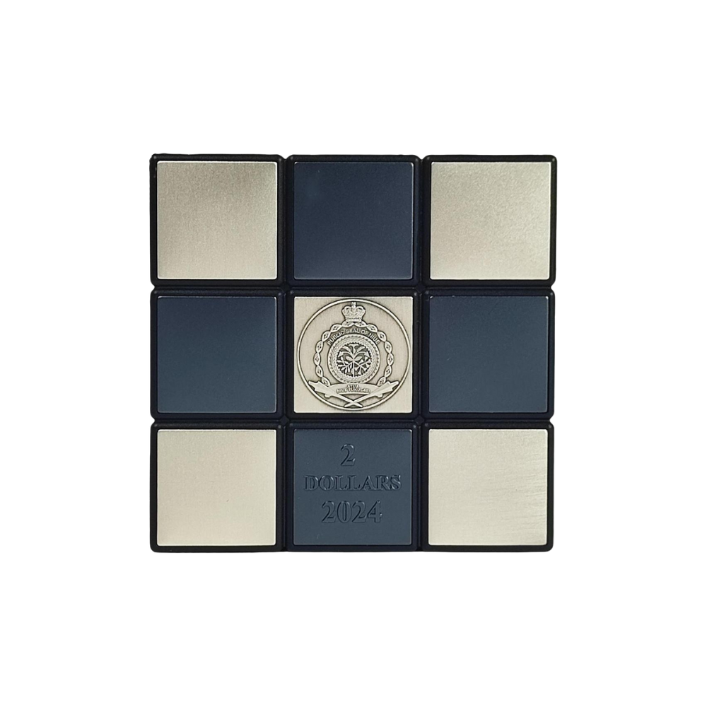 MAGIC CUBE 2 Oz Silver Coin $2 Niue 2024
