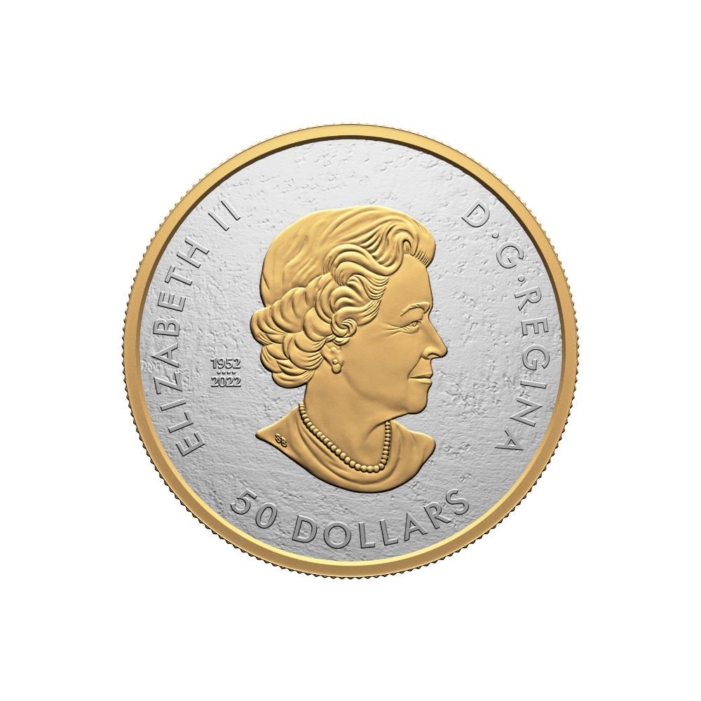 MAPLE LEAF 35th Anniversary Silver Coin $50 Canada 2023