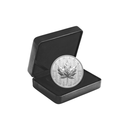 MAPLE LEAF Ultra High Relief 5 Oz Silver Coin $50 Canada 2024