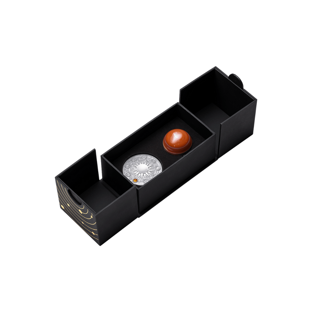 MARS Solar System 2 Oz Silver Coin 10 Cedis Ghana 2024