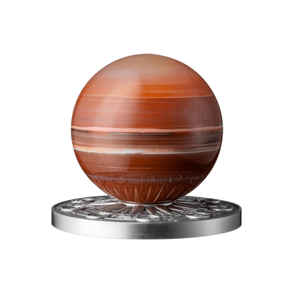 MARS Solar System 2 Oz Silver Coin 10 Cedis Ghana 2024