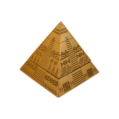 MAYAN PYRAMID OF CHICHEN ITZA 5 Oz Silver Coin 50 Cordobas Nicaragua 2022