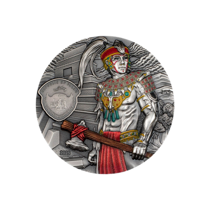 MAYANS Lost Civilizations 5 Oz Silver Coin $25 Palau 2025