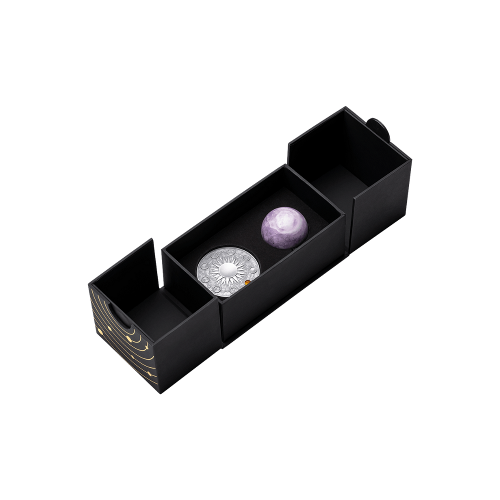 MERCURY Solar System 2 Oz Silver Coin 10 Cedis Ghana 2024