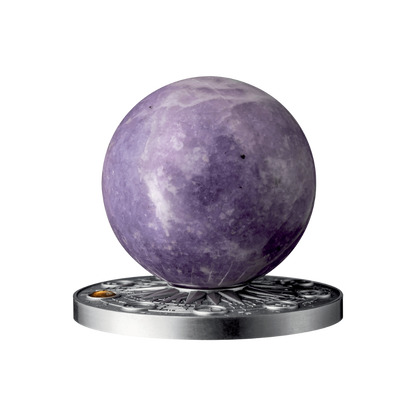 MERCURY Solar System 2 Oz Silver Coin 10 Cedis Ghana 2024