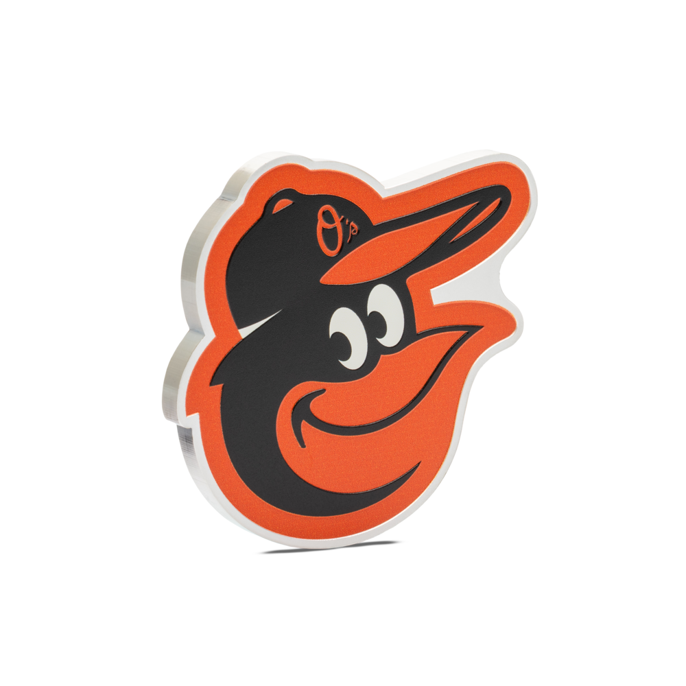 BALTIMORE ORIOLES Major League Baseball® 3 Oz Silver Coin