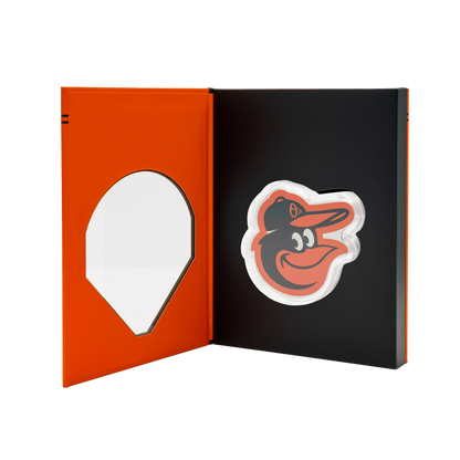 BALTIMORE ORIOLES Major League Baseball® 3 Oz Silver Coin