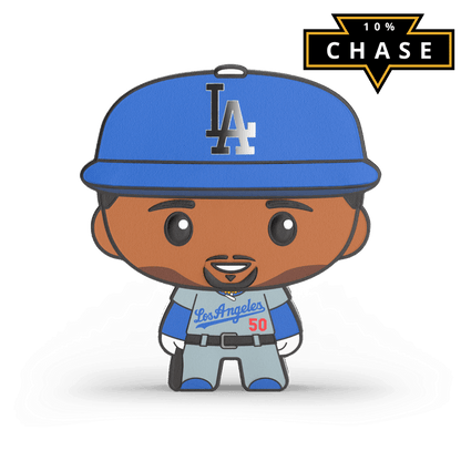 MLB Players® Mookie Betts Chibi® reverse chase Agoro
