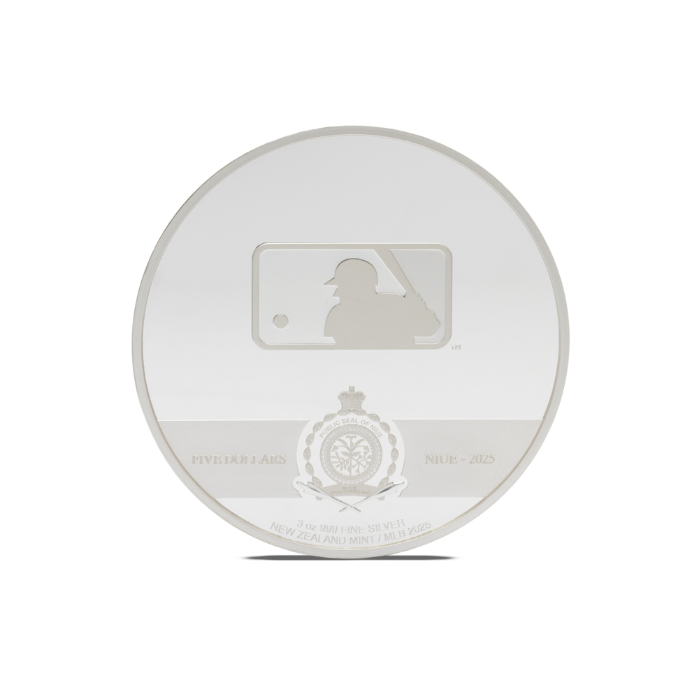 HOUSTON ASTROS™ Major League Baseball® 3 Oz Silver Coin
